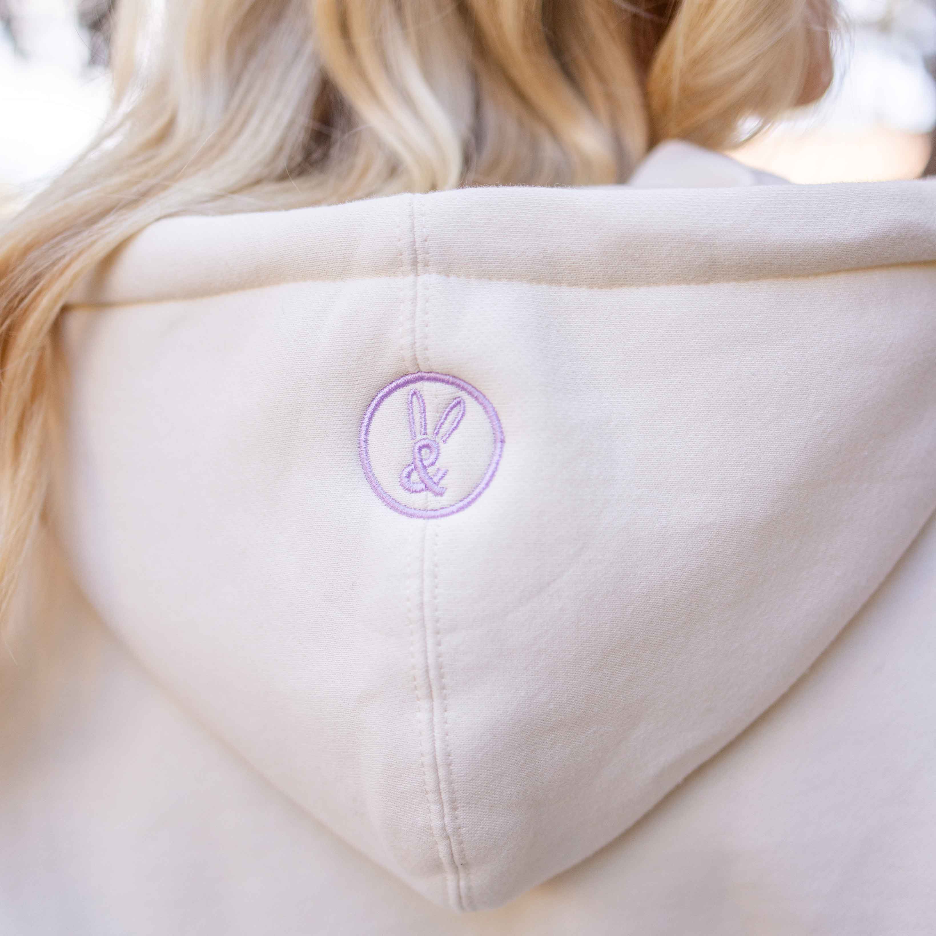Pastel Hoodie in Ivory Bone – Bun & Covy Pastel Hoodie in Ivory Bone – Bun & Covy